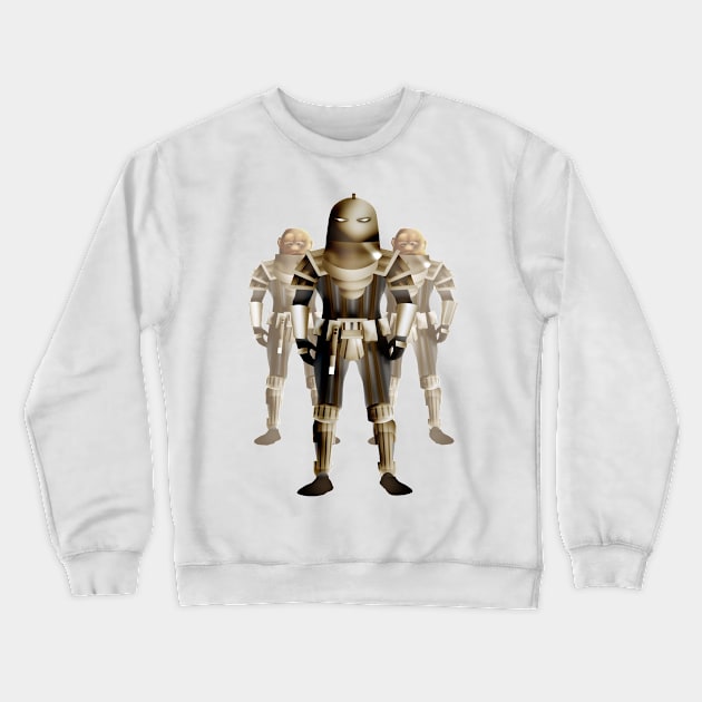 Sontaran trio Crewneck Sweatshirt by Andydrewz